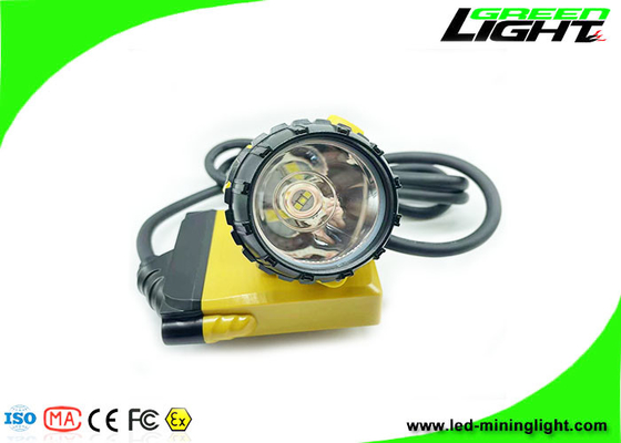 Lampa górnicza 25000 luksów IP68 Wodoodporna aluminiowa bateria SAMSUNG LED Akumulatorowa latarka czołowa Antystatyczna