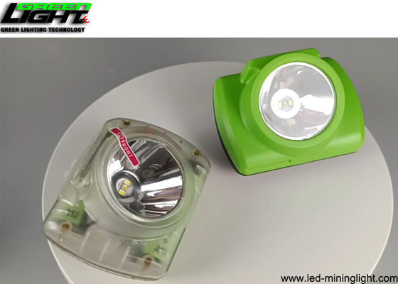 Lekka lampa LED Miners Cap 13000LUX Odporna na wstrząsy wysoka prześwit do kasku