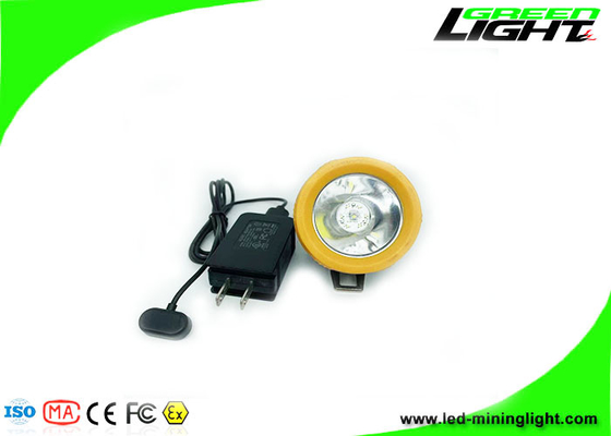 Mini rozmiar 10000lux Cordless Coal Mining Lights IP68 3800mAh Ładowanie USB z diodą Cree do kopalń podziemnych i na zewnątrz