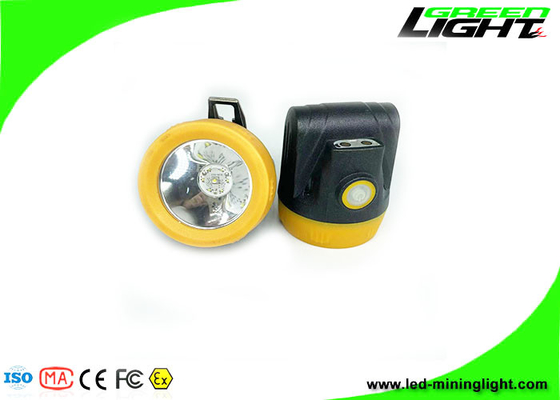 Mini rozmiar 10000lux Cordless Coal Mining Lights IP68 3800mAh Ładowanie USB z diodą Cree do kopalń podziemnych i na zewnątrz