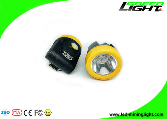 Mini rozmiar 10000lux Cordless Coal Mining Lights IP68 3800mAh Ładowanie USB z diodą Cree do kopalń podziemnych i na zewnątrz