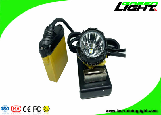 Przeciwwybuchowa lampa górnicza 25000 luksów IP68 wodoodporna 10400Ah bateria SAMSUNG 3W Cree Led najlepszy reflektor górniczy