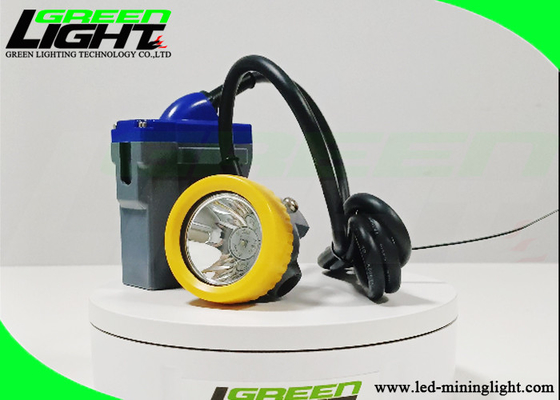 T7 Cord Mining Cap Lamp 15000lux Wodoodporny IP68 16 godzin długi czas świecenia