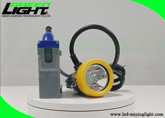 T7 Cord Mining Cap Lamp 15000lux Wodoodporny IP68 16 godzin długi czas świecenia