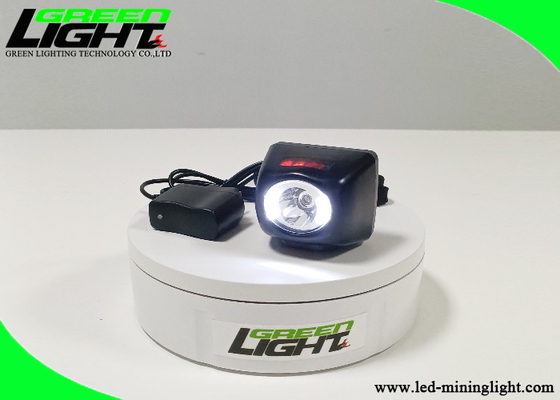 8000 Lux High Beam Cordless Cap Lamp Clip ze stali nierdzewnej do podziemnego oświetlenia bezpieczeństwa