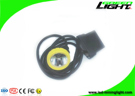 IP68 Wodoodporna lampa górnicza 10000 luksów obsługująca ładowanie USB 18 godzin czasu pracy dla podziemnej kopalni węgla