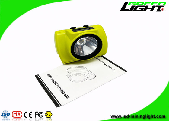 18000lux IP68 Wodoodporny reflektor górniczy z ładowarką USB z ekranem OLED