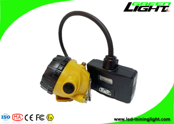 IP68 15000 Lux Mining Cap Lights 6800 mAh Bateria Panasonic do podziemnej kopalni