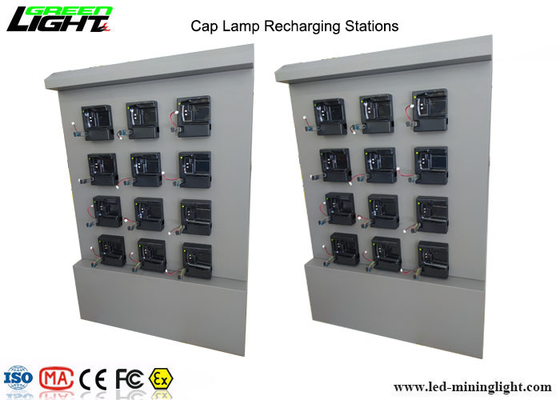 Bezprzewodowa lampa górnicza Stacja ładująca Wyjście 12 V do lampy czapkowej GLC6