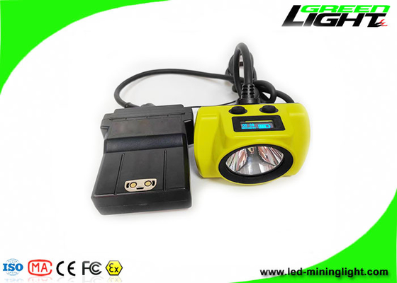 13600 MAh LED Miner Cap Lamp IP68 Wodoodporny reflektor górniczy 25000 Lux Coal Miners