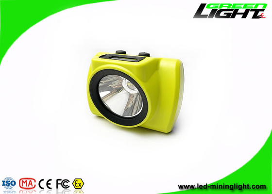 Ekran OLED 18000 Lux LED Mining Cap Lights Przeciwwybuchowy 6.8Ah Bezprzewodowy akumulator Miners Headlight