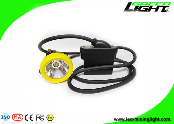 6,6 Ah / 7,8 Ah 16 godzin LED Miners Cap Lamp Akumulator 10000 Lux Przeciwwybuchowy
