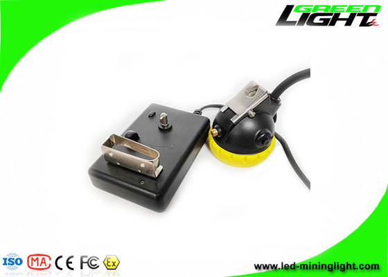 6,6 Ah / 7,8 Ah 16 godzin LED Miners Cap Lamp Akumulator 10000 Lux Przeciwwybuchowy