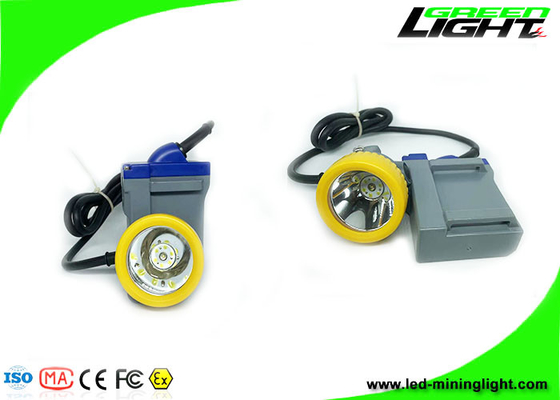 LED Cree Miners Helmet Light 15000Lux 6.6Ah Akumulator 216lum Miner Cap Lampa do metra