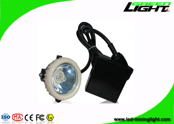 6.6Ah Led Miners Cap Lampa Przewodowa przeciwwybuchowa 10000lux Akumulator litowo-jonowy IP67 Wodoodporny