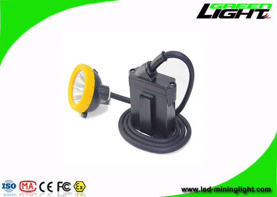 7.8Ah Akumulatorowe lampy górnicze Silicon Button 10000lux 216lum Underground Miner Cap Lamp