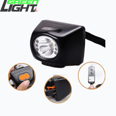 221lum 8000Lux Coal Miners Hat Light Wodoodporny akumulatorowy cyfrowy reflektor ekranowy