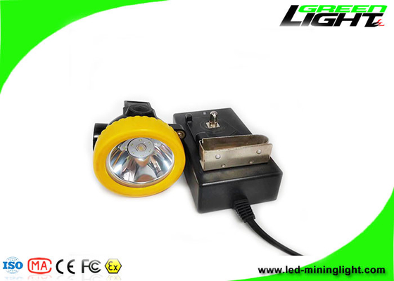 5000lux Portable Led Cordless Miner Headlight 2.2Ah Akumulator litowo-jonowy PP Meterial