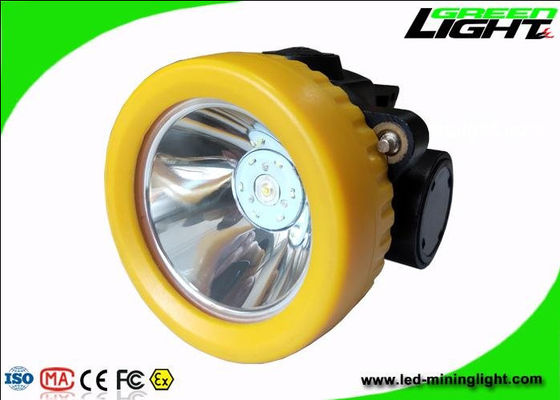 0,74 W 5000Lux Przenośna bezprzewodowa lampa górnicza PTC Akumulator LED Hat Lights