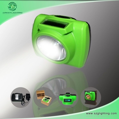 Lampa górnicza LED przeciwwybuchowa, oświetlenie kasku 13000 luksów z ładowarką USB