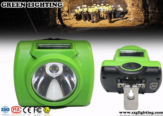 Niestandardowe zielone światło przeciwwybuchowe OLED Cordless Mining Cap Lights