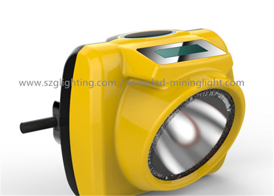 IP68 ATEX Akumulator Led Hard Hat Light z ekranem OLED 6,2 Ah Bateria