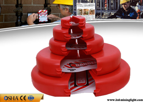 Blokada zaworu zasuwowego ABS dla uchwytu zaworu 127 mm-165 mm Kolor niestandardowy