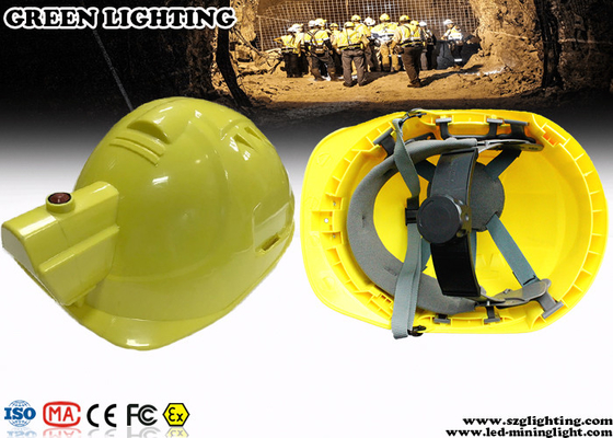 Kask ABS CREE LED Lights z ładowalną latarką 4000Lux