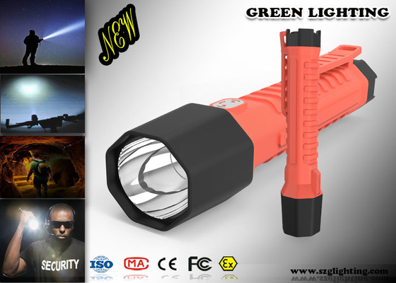 10W Cree przeciwwybuchowa latarka, 20000 Lux przeciwwybuchowa latarka LED