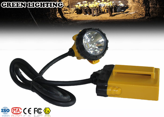 GL12-A IP68 490g Waga 3W 25000Lux 10.4Ah Akumulatorowa latarka czołowa LED