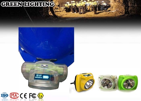 IP68 Wyświetlacz OLED Cree Led Reflektor, 13000 Lux Ultra Bright Headlamp