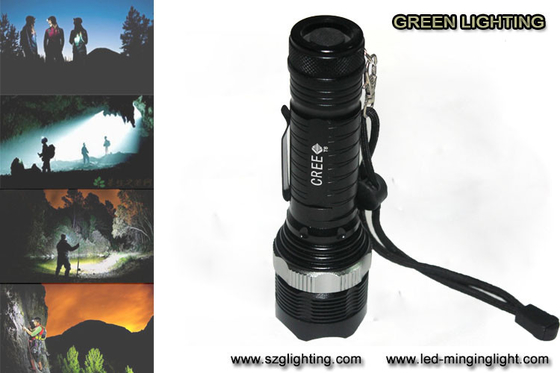 GL-F002 XML-T6 Akumulatorowa latarka Led, latarka 10W 1200 Lumenów Cree Led