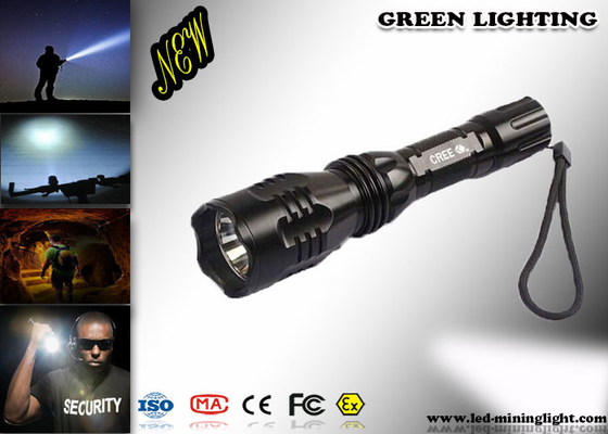 Latarka 1300 Lum Cree Led, IP 67 Wodoodporna 500-metrowa latarka z wiązką światła