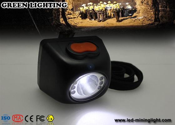 Przeciwwybuchowa lampa górnicza 3500-4500 luksów, bezprzewodowa lampa nasadkowa 300ma akumulator litowo-jonowy