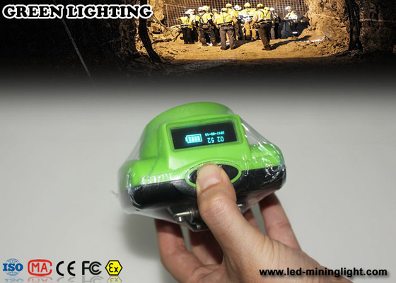 Oled Display All In One Cree Led Cap Lamp, Super Bright Coal Mining Lights With Sos Purpose