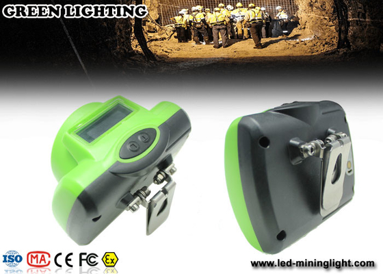 Oled Display All In One Cree Led Cap Lamp, Super Bright Coal Mining Lights With Sos Purpose