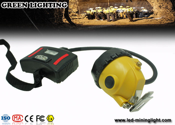 15000 Lux superbright Cree Mining Cap Lights Zatwierdzony przez MSHA pasek odblaskowy z funkcją sos