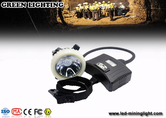 High Power 10000 Lux Superbirght Led Miners Lights / Mining Hard Hat Lights Lekki