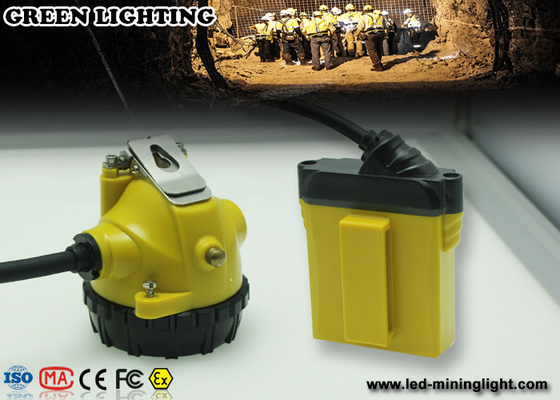 Czarna osłona PC CREE Led Cable Mining Cap Lights 25000 Lux World Brightest