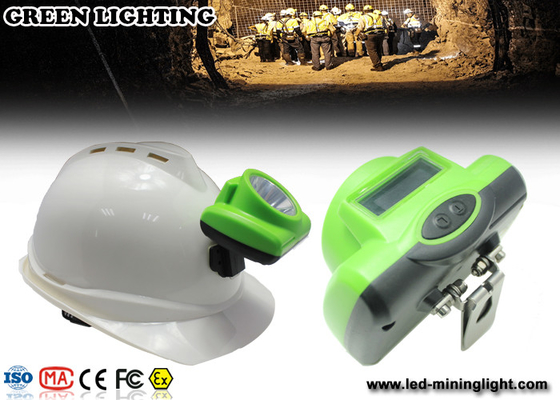 PC + ABS Cree Led Bezprzewodowe światła górnicze z celem Sos, ekran OLED
