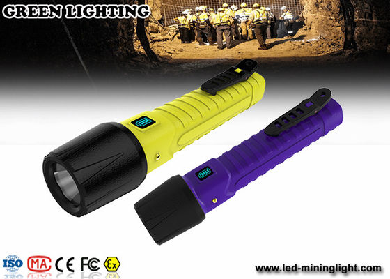 Odporność na uderzenia, bezpieczna, przeciwwybuchowa latarka 10W 270mA Cree LED