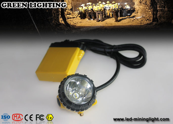 25000 Lux 12Ah Akumulator 3W Oświetlenie LED do wydobywania węgla z 4 poziomami oświetlenia