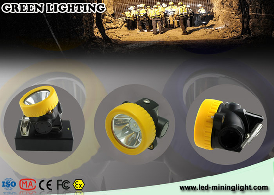 All In One Anti Explosive Cordless Mining Lights, 1w Led Miners Cap Lamp 2.2ah