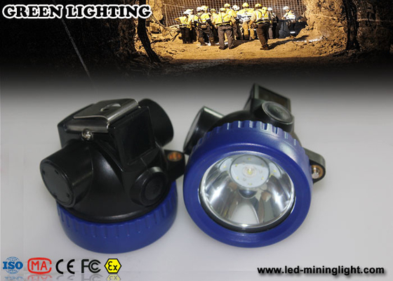 All In One Anti Explosive Cordless Mining Lights, 1w Led Miners Cap Lamp 2.2ah