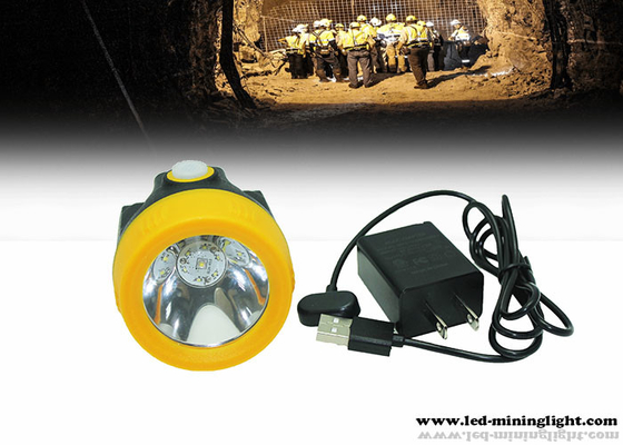 Wodoszczelne 10000lux High Beam Bezprzewodowe światła górnicze do kopania węgla 3,9ah Akumulator
