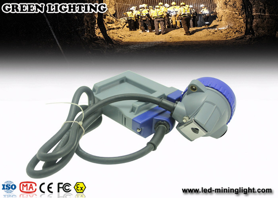 IP68 Wodoodporna 1,67W Lampa LED Cap Underground Mining Light Z baterią litowo-jonową