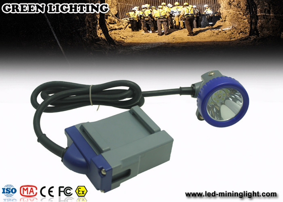 IP68 Wodoodporna 1,67W Lampa LED Cap Underground Mining Light Z baterią litowo-jonową