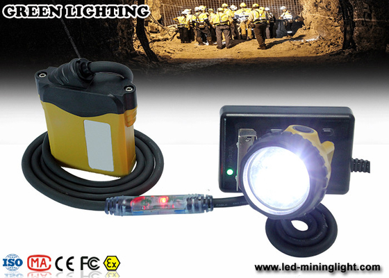 Górnicza lampa czołowa LED, superjasność 25000lux IP68