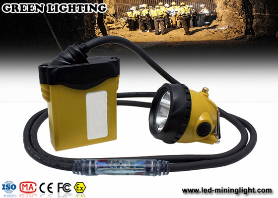 10,4 Ah 3,7 V Cree Mining Cap Lights, jasność światła 348 lum 25000 luksów