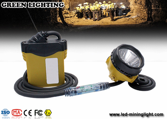 10,4 Ah 3,7 V Cree Mining Cap Lights, jasność światła 348 lum 25000 luksów